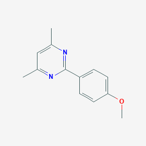 4,6-Dimethyl-2-(4-methoxyphenyl)pyrimidine