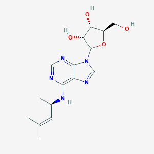 molecular formula C16H23N5O4 B115608 N-Dmb-adenosine CAS No. 158300-15-3