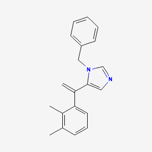 molecular formula C₂₀H₂₀N₂ B1156173 1-Benzyl vinyl medetomidine 
