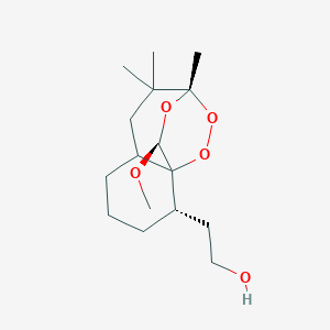 molecular formula C16H28O5 B115631 Ohmtpb CAS No. 156382-50-2