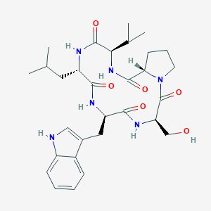 molecular formula C30H42N6O6 B115638 JKC 302 CAS No. 153982-38-8