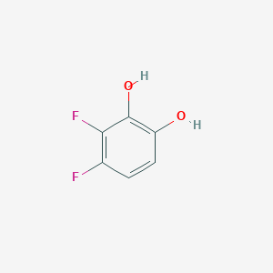 molecular formula C6H4F2O2 B115640 3,4-Difluorobenzene-1,2-diol CAS No. 147300-07-0