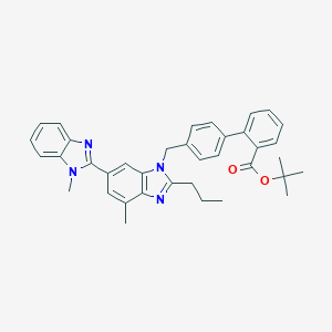 molecular formula C37H38N4O2 B115661 Telmisartan tert-Butyl Ester CAS No. 144702-26-1