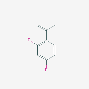 molecular formula C9H8F2 B115664 2,4-Difluoro-1-(prop-1-en-2-yl)benzene CAS No. 156570-11-5