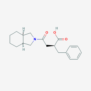 molecular formula C19H25NO3 B115668 2-benzyl-4-(octahydro-1H-isoindol-2-yl)-4-oxobutanoic acid CAS No. 145375-43-5