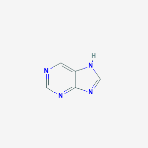molecular formula C5H4N4 B115674 嘌呤 CAS No. 149297-77-8