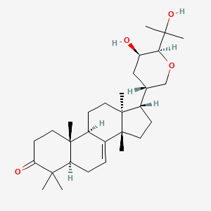 molecular formula C30H48O4 B1156878 Bourjotinolone A 