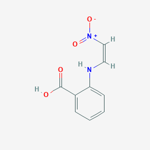 molecular formula C9H8N2O4 B115689 2-[[(Z)-2-nitroethenyl]amino]benzoic acid CAS No. 152904-43-3