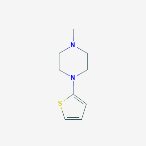 molecular formula C9H14N2S B115697 1-Methyl-4-(thiophen-2-yl)piperazine CAS No. 151657-62-4
