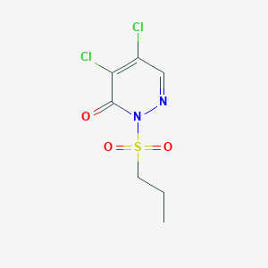 4,5-Dichloro-2-(propylsulfonyl)-3(2H)-pyridazinone