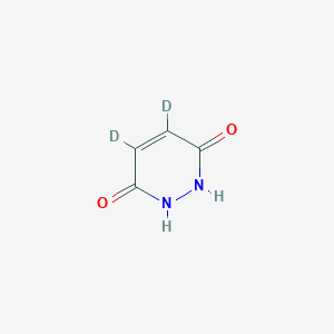 molecular formula C₄H₂D₂N₂O₂ B1157156 Maleic Hydrazide-d2 