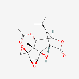 molecular formula C17H20O7 B1157234 2-O-Acetyltutin 
