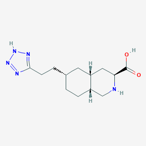 molecular formula C13H21N5O2 B115726 Tezampanel CAS No. 150131-78-5