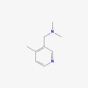 N,N-dimethyl-1-(4-methylpyridin-3-yl)methanamine