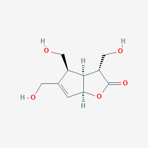 molecular formula C10H14O5 B1157302 Borreriagenin 