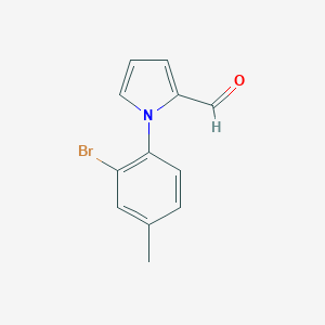 1-(2-bromo-4-methylphenyl)-1H-pyrrole-2-carbaldehyde