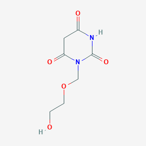 1-(2-Hydroxyethoxy)methyl-5-barbituric acid