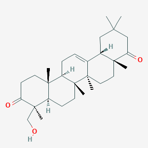molecular formula C30H46O3 B1157377 Melilotigenin B 
