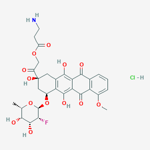 Galarubicin hydrochloride
