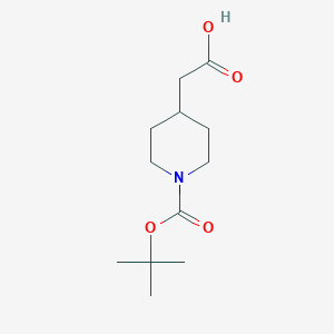 B115754 1-Boc-piperidin-4-ylacetic acid CAS No. 157688-46-5
