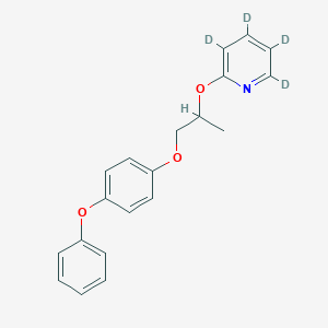molecular formula C20H19NO3 B1157573 Pyriproxyfen-d4 