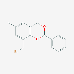 8-(bromomethyl)-6-methyl-2-phenyl-4H-1,3-benzodioxine