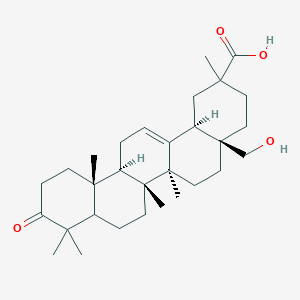 28-Hydroxy-3-oxoolean-12-en-29-oic acid