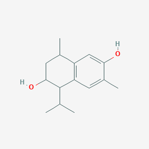 molecular formula C15H22O2 B1157887 1,3,5-Cadinatriene-3,8-diol 