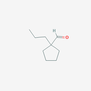 1-Propylcyclopentane-1-carbaldehyde