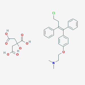 molecular formula C32H36ClNO8 B001158 Toremifene citrate CAS No. 89778-27-8