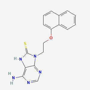 molecular formula C17H15N5OS B11580140 Nsd3-IN-2 