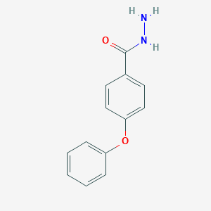 molecular formula C13H12N2O2 B115805 4-Phenoxybenzhydrazide CAS No. 143667-36-1