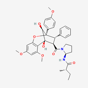 molecular formula C36H42N2O8 B1158090 Aglain C 