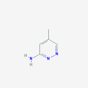 molecular formula C5H7N3 B115811 5-Methylpyridazin-3-amine CAS No. 144294-43-9