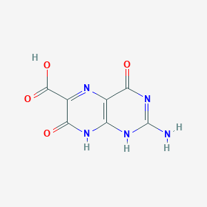 2-Amino-4,7-dioxo-1,8-dihydropteridine-6-carboxylic acid