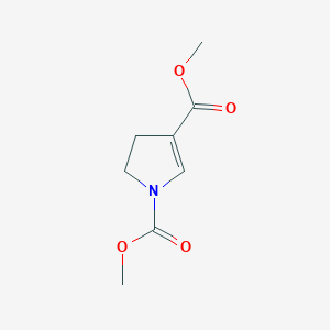 2-Pyrroline-1,3-dicarboxylic acid dimethyl ester