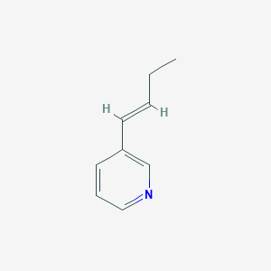 molecular formula C9H11N B115883 3-(But-1-enyl)pyridine CAS No. 142505-11-1