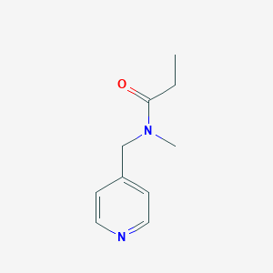 N-methyl-N-(pyridin-4-ylmethyl)propanamide