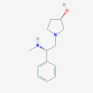 (2'S,3S)-1-(2-Methylamino-2-Phenyl-Ethyl)-Pyrrolidin-3-Ol