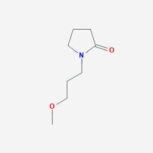 molecular formula C8H15NO2 B115954 1-(3-Methoxypropyl)pyrrolidin-2-one CAS No. 157769-80-7