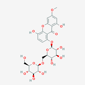 molecular formula C26H30O16 B115956 Swertiapuniside CAS No. 143986-29-2
