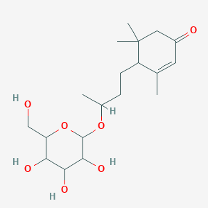 molecular formula C19H32O7 B1159586 Blumenol C glucoside CAS No. 189109-45-3