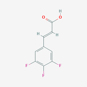 molecular formula C9H5F3O2 B115971 3,4,5-Trifluorocinnamic acid CAS No. 152152-19-7