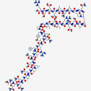molecular formula C183H296N54O61S B115977 HES1 protein, human CAS No. 149348-15-2
