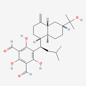 molecular formula C28H40O6 B1159774 Macrocarpal K CAS No. 218290-59-6