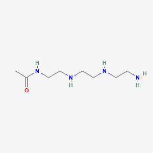 molecular formula C8H20N4O B116019 N-[2-[2-(2-aminoethylamino)ethylamino]ethyl]acetamide CAS No. 141998-21-2