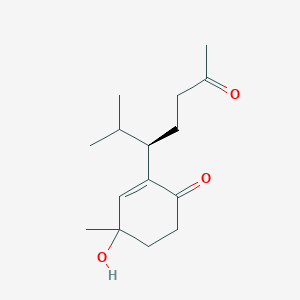 4-Hydroxy-1,10-secocadin-5-ene-1,10-dione