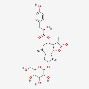 molecular formula C30H36O12 B1160345 Tectoroside 