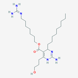 molecular formula C25H48N6O3 B116038 Crambescin C1 CAS No. 142605-06-9