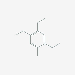 molecular formula C13H20 B011604 2,4,5-Triethyltoluene CAS No. 19961-08-1